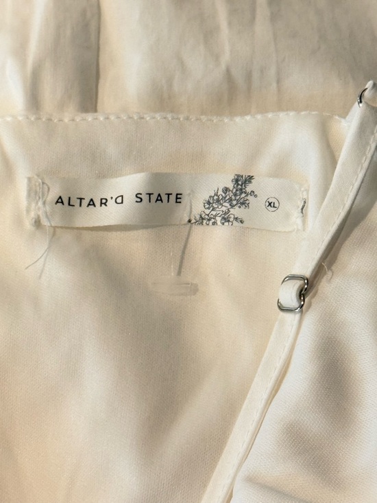 ALTAR’D STATE Marlene Mini Dress White Size XL - Picture 8 of 9
